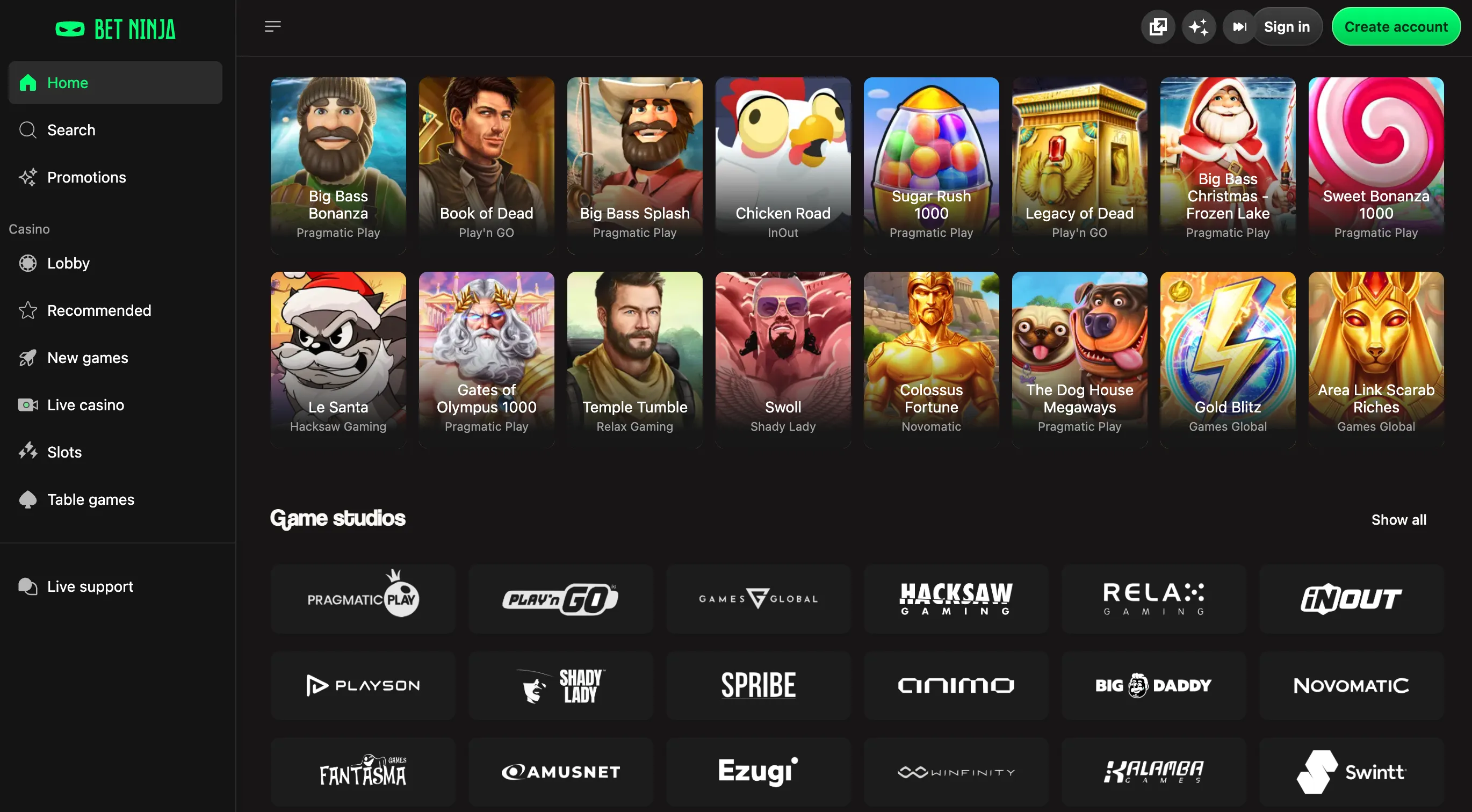 Slots in the Best Non GamStop Casinos